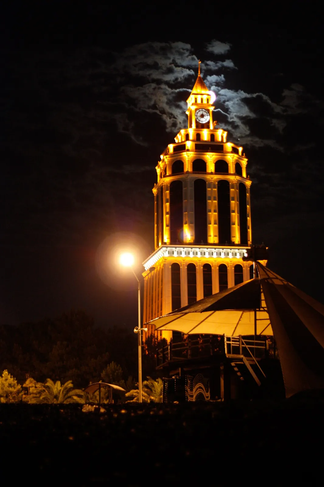 The Sheraton Batumi tower on the seafront