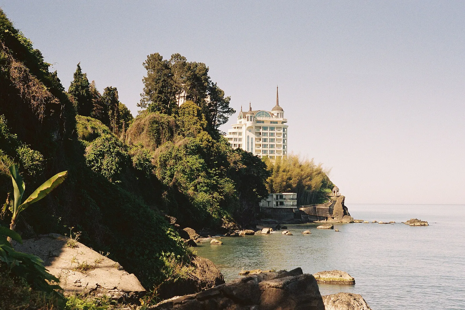 The Black Sea at Tsikhisdziri, north of Batumi